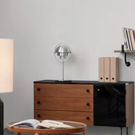 Lampy stojące - GUBI GUBI Multi-Lite lampa stołowa chrom/chrom - miniaturka - grafika 1