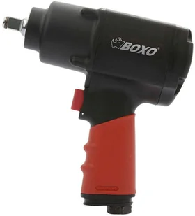 BOXO Klucz Pneumatyczny Udarowy do kół 1356Nm Black&Red 1/2"" + wtyk 1/4 - Klucze pneumatyczne - miniaturka - grafika 2