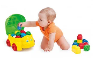 Clementoni CLEMMY KOSZYK ŻÓŁWIK CLE14883 - Klocki - miniaturka - grafika 5