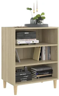 vidaXL Lumarko Szafka, kolor dąb sonoma, 57x35x70 cm, płyta wiórowa 806052 - Szafki do salonu - miniaturka - grafika 9