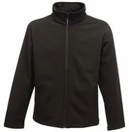 Kurtki i kamizelki sportowe męskie - Regatta Regatta Męska klasyczna kurtka softshellowa, czarna (czarna), XXXL (rozmiar producenta: XXXL) TRA680 80895 - miniaturka - grafika 1
