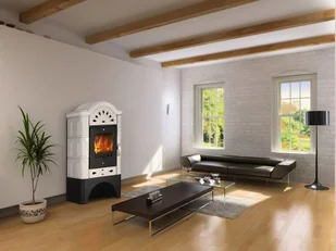 Ekoprojekt 198 TOPGAR Piec kaflowy 5,7kW krem średnica wylotu spalin 150 mm) spełnia anty-smogowy EkoProjekt 19877514 77514-uniw - Piece wolnostojące - miniaturka - grafika 5