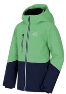 Kurtki narciarskie - Hannah kurtka narciarska dziecięca Anakin Jr 221 005 B4178 128 zielona - miniaturka - grafika 1