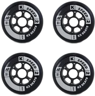 K2 WooW do rolek 90mm Speed 4 Pack - Pozostały sprzęt i akcesoria do ćwiczeń - miniaturka - grafika 2