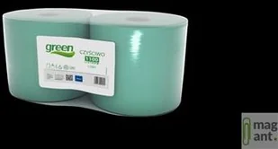 Lamix Czyściwo przemysłowe w roli jedna warstwa 250 m Green zielony makulatura - Ręczniki papierowe - miniaturka - grafika 2