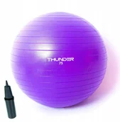 Piłki do ćwiczeń - Piłka Rehabilitacyjna Gimnastyczna 75 cm + Pompka - miniaturka - grafika 1