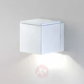Lampy ścienne - Milan Lampa ścienna LED DAU MINI, 1-pkt, biała - miniaturka - grafika 1