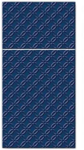 PAW Kieszonka na sztućce "Modern Inspiration" granatowa PAW 40 cm 16 szt PWSDP100005 - Dekoracje i nakrycia stołu na imprezę - miniaturka - grafika 2