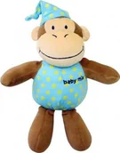 Pozytywki dla dzieci - Baby Mix Pozytywka pluszowa MAŁPKA TK/P1089-DA59 - miniaturka - grafika 1