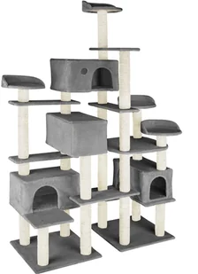 tectake Drapak dla kota Entissar 214 cm - szary 403920 - Drapaki dla kotów - miniaturka - grafika 3