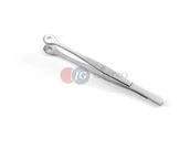 Pozostałe akcesoria kuchenne - Hendi Pęseta ze stali nierdzewnej z okrągłymi końcówkami 150 mm 680124 680124 - miniaturka - grafika 1