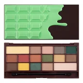 Cienie do powiek - REVOLUTION MAKE UP I Heart Makeup Palette Zestaw cieni do powiek Chocolate Mint 22g (16 kolorów) - miniaturka - grafika 1