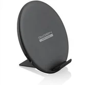 Ładowarki do telefonów - goGEN Bezprzewodowa ładowarka 2in1 10W WCH10CB02) Czarna - miniaturka - grafika 1