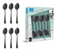 Zestawy sztućców - Amefa Austin Trend Vintage czarny 6 łyżeczek kawy - miniaturka - grafika 1