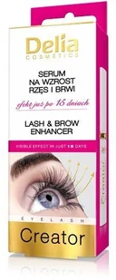 Delia Cosmetics Creator serum przyspieszające wzrost do brwi i rzęs 7 ml - Serum do twarzy - miniaturka - grafika 5