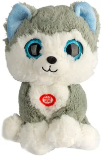 Plusz pies świecące oczy 24 cm z dzwiękiem NORI113 - Maskotki i pluszaki - miniaturka - grafika 2
