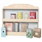 Zabawki AGD - JaBaDaBaDo Drewniana Spiżarnia, - miniaturka - grafika 1