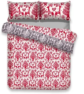 AmeliaHome Pościel flanelowa 160x200 + poszewki /AH/SNUG/RUD/1620 - Pościel - miniaturka - grafika 2