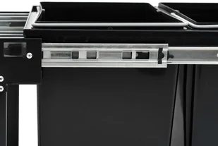 FENIKS vidaXL Kuchenny wysuwany, ciche zamykanie, 36 L vidaXL - Kosze na śmieci - miniaturka - grafika 6