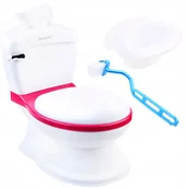 Nocniki - Nocnik z dźwiękiem schowek na chusteczki ZA3929 - miniaturka - grafika 1