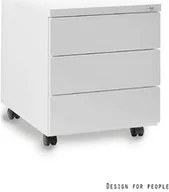 Szafki biurowe - Unique KONTENER 424 Biały Zapytaj o RABAT 424-W - miniaturka - grafika 1