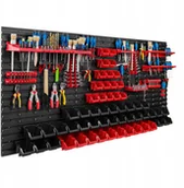 Pozostałe wyposażenie warsztatu - Tablica narzędziowa 172x78 cm warsztat garaż regał - miniaturka - grafika 1