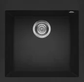 Zlewozmywaki - Elleci Zlewozmywak QUADRA 102 nero G40 GRANITEK LGQ10240 - miniaturka - grafika 1