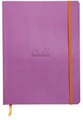 Pozostałe akcesoria dla plastyków - Rhodia 117561 °C Notatka zeszyt rhodi arama z miękką okładką, DOT Grid, 80 arkuszy papieru, 90 G elfenbeines, 190 X 250 MM, można dodać, kieszeń wewnętrzna, lila 117561C - miniaturka - grafika 1