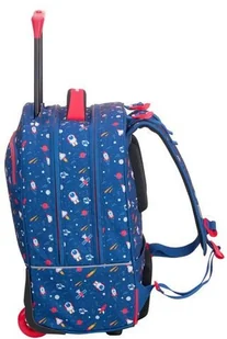 Delsey Polska Plecak na kółkach Back to school 40L Granatowy 003393650-02 - Plecaki - miniaturka - grafika 6