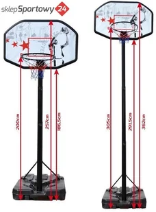 Axer STOJAK DO KOSZYKÓWKI 16NX - Koszykówka - miniaturka - grafika 2