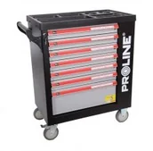 Wózki magazynowe - Proline Szafka narzędziowa 7 szuflad 790x490x1010 mm 33127 PX33127 - miniaturka - grafika 1