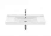 Umywalki - Roca A32768AS00 ONA Umywalka ścienna 100x46 Supraglaze - miniaturka - grafika 1