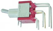 Podzespoły elektroniczne - Velleman Przełącznik dźwigniowy 90° VERTICAL TOGGLE SWITCH DPDT ON-ON 8021L - miniaturka - grafika 1