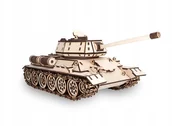 Puzzle - Czołg T-34 - drewniane, mechaniczne puzzle 3D Diy - miniaturka - grafika 1