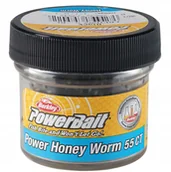 Przynęty - BERKLEY Sztuczne robaki Honey Worm 2,5cm Black - miniaturka - grafika 1