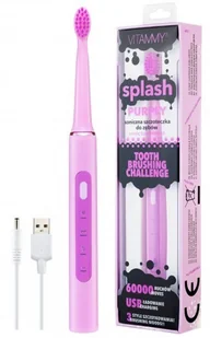 VITAMMY Splash Purply - Szczoteczki do zębów dla dzieci - miniaturka - grafika 2