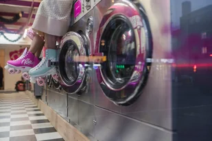 RIO ROLLER Wrotki klasyczne retro Script Pink Lilac Rio Roller + Torba RIO270 - Wrotki - miniaturka - grafika 10