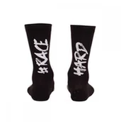 Skarpetki sportowe męskie - Zerod Skarpetki techniczne TRIATHLON SOCKS czarne - miniaturka - grafika 1