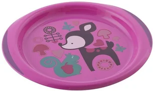 Chicco Zestaw 2 talerzy 12m+ różowy - Zestawy naczyń dla dzieci - miniaturka - grafika 6