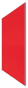 Nobo Tablica filcowa 90x51cm, panoramiczna 40", czerwona ACN1905311 - Tablice i flipcharty - miniaturka - grafika 2