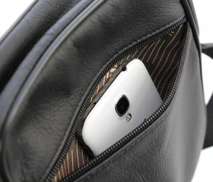 Magre (PL) Torba Męska Skórzana (PL) Pionowa JANEK De Lux Skóra Naturalna - Torby męskie - miniaturka - grafika 5