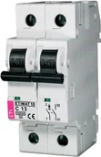 Wyłączniki światła i elektryczne - ETI Wyłącznik-nadprądowy-ETIMAT-10-1P+N-C-13A-10kA 2132715 - miniaturka - grafika 1