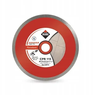 RUBI tarcza tnąca CPR SUPERPRO 125mm na sucho 30973 - Tarcze do pił - miniaturka - grafika 5