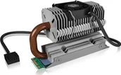 Akcesoria do komputerów stacjonarnych - Icy Box Radiator z wentylatorem PWM do dysku M.2 SSD 60878 60878 - miniaturka - grafika 1