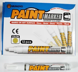 Mungyo Marker olejowy CZARNY OLEJNY - Markery permanentne - miniaturka - grafika 2