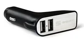 Ładowarki samochodowe - Seat 000087629B ładowarka USB (podwójna) łamacz szkła przecinak do pasów adapter do ładowania narzędzie wielofunkcyjne, czarny 000087629B - miniaturka - grafika 1