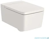 Miski WC - Roca Inspira Square Rimless miska wc podwieszana beżowa A346537650 - miniaturka - grafika 1
