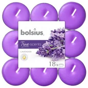 Świece - Bolsius True Scents Podgrzewacz zapachowy 4h Lawenda 18szt - miniaturka - grafika 1