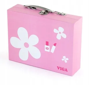 Viga VIGA 50531 ZESTAW DO MAKIJAŻU 1830 - Zabawy w naśladowanie dorosłych - miniaturka - grafika 9