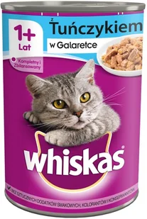 Whiskas Puszka Tuńczyk w Galarecie 400g - Mokra karma dla kotów - miniaturka - grafika 6
